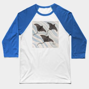 Spotted Eagle Rays Baseball T-Shirt